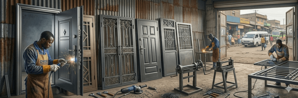 High Security Steel Doors in Nairobi Steel Doors Gates Beds & Welding Services in Nairobi