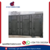 Premium Ornamental Triple Panel Steel Compound Gate